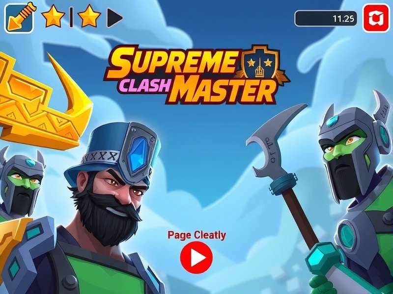 Supreme Clash Master Game Banner